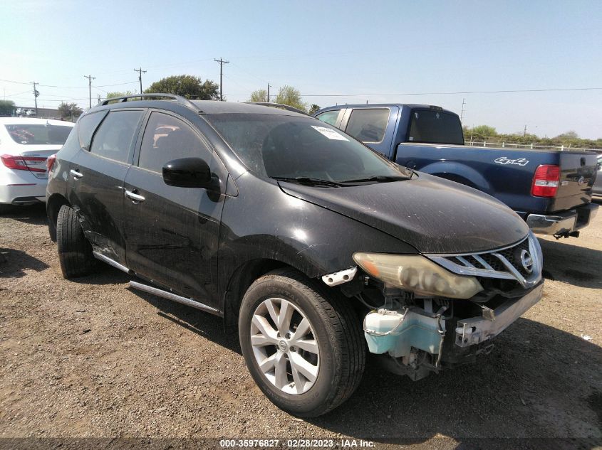 2013 NISSAN MURANO SV - JN8AZ1MU0DW208402