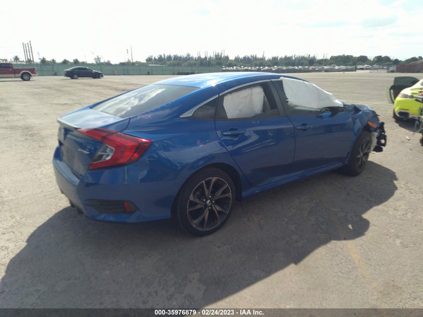 VIN 2HGFC2F81KH511663 2019 HONDA CIVIC SEDAN SPORT