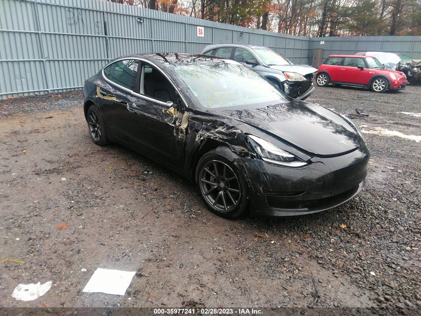 VIN 5YJ3E1EB4KF451743 2019 TESLA MODEL 3 LONG RANGE/PERFORMANCE