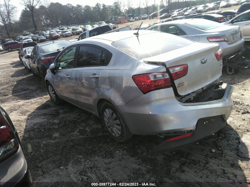 2016 KIA RIO LX - KNADM4A37G6574329