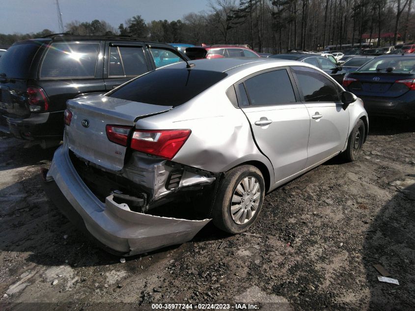 2016 KIA RIO LX - KNADM4A37G6574329