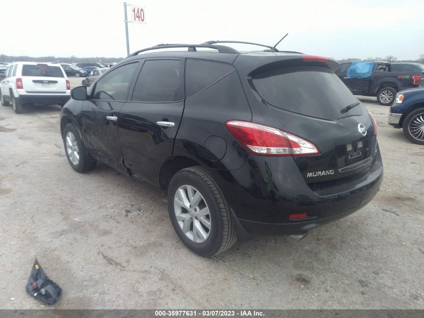 2014 NISSAN MURANO SV - JN8AZ1MU3EW414119