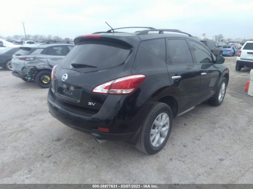 2014 NISSAN MURANO SV - JN8AZ1MU3EW414119