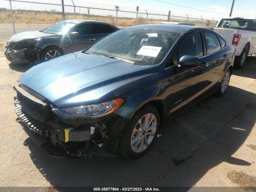 2019 FORD FUSION HYBRID SE - 3FA6P0LU7KR211161