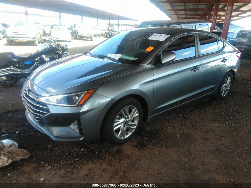 2019 HYUNDAI ELANTRA SEL - KMHD84LF1KU743579