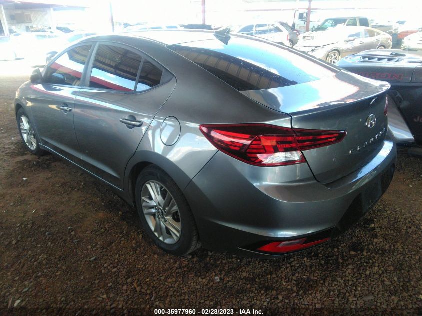 2019 HYUNDAI ELANTRA SEL - KMHD84LF1KU743579