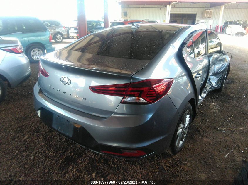 2019 HYUNDAI ELANTRA SEL - KMHD84LF1KU743579