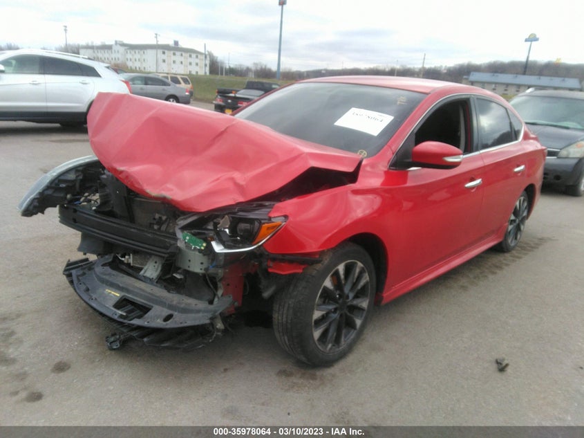 VIN 3N1AB7AP3KY376707 2019 NISSAN SENTRA SR