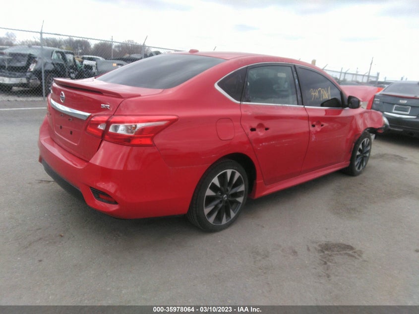 VIN 3N1AB7AP3KY376707 2019 NISSAN SENTRA SR