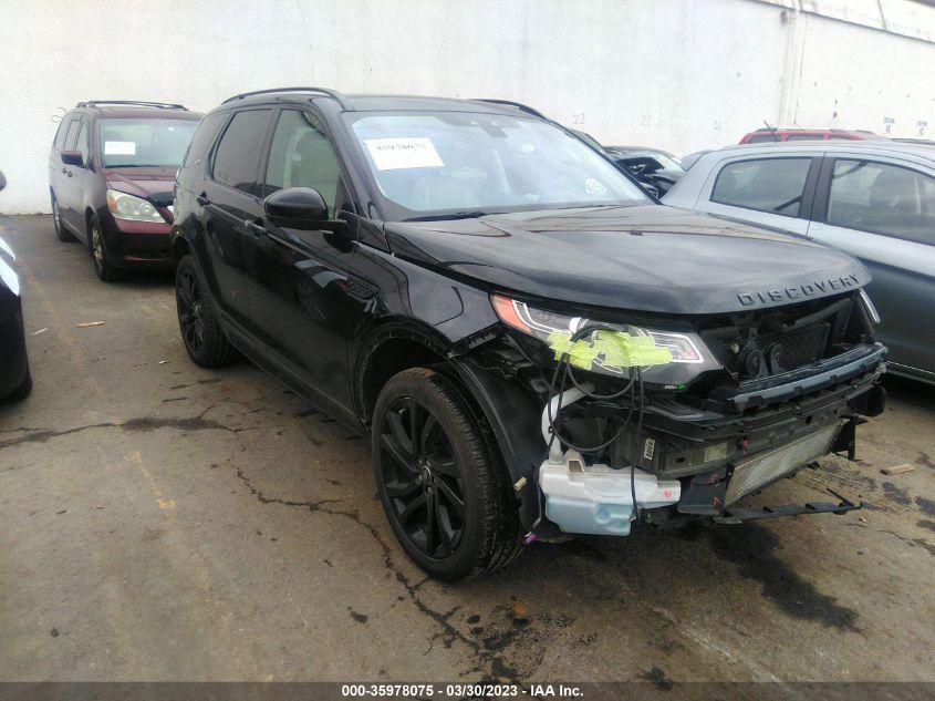 SALCT2BGXHH665701 LAND ROVER DISCOVERY SPORT HSE LUXURY 2017