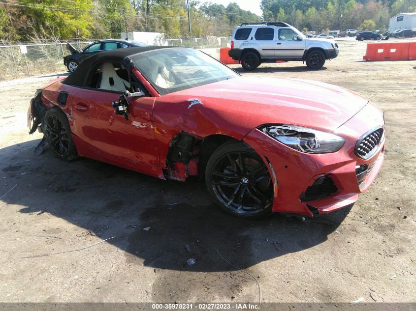 VIN WBAHF3C50KWW21536 BMW Z4 SDRIVE30I 2019