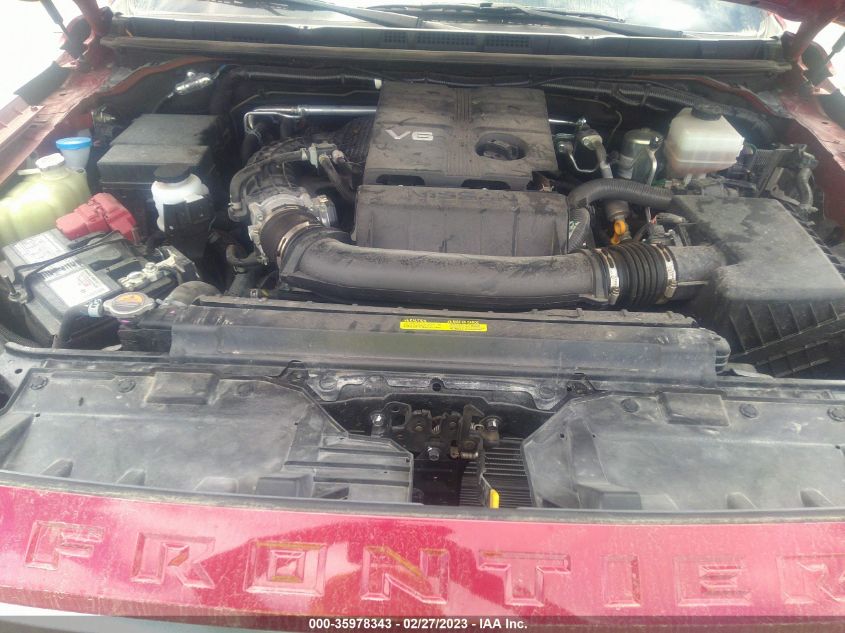 2022 NISSAN FRONTIER SV - 1N6ED1CL1NN629974