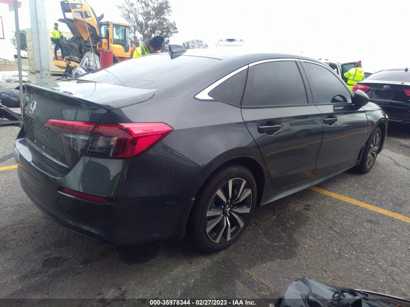 VIN 2HGFE1F79NH325319 2022 HONDA CIVIC SEDAN EX