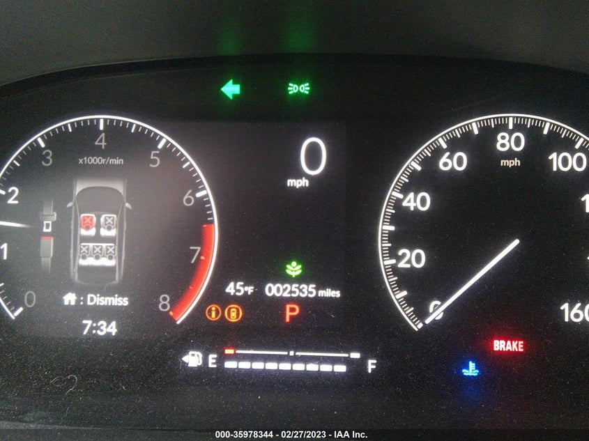 VIN 2HGFE1F79NH325319 2022 HONDA CIVIC SEDAN EX