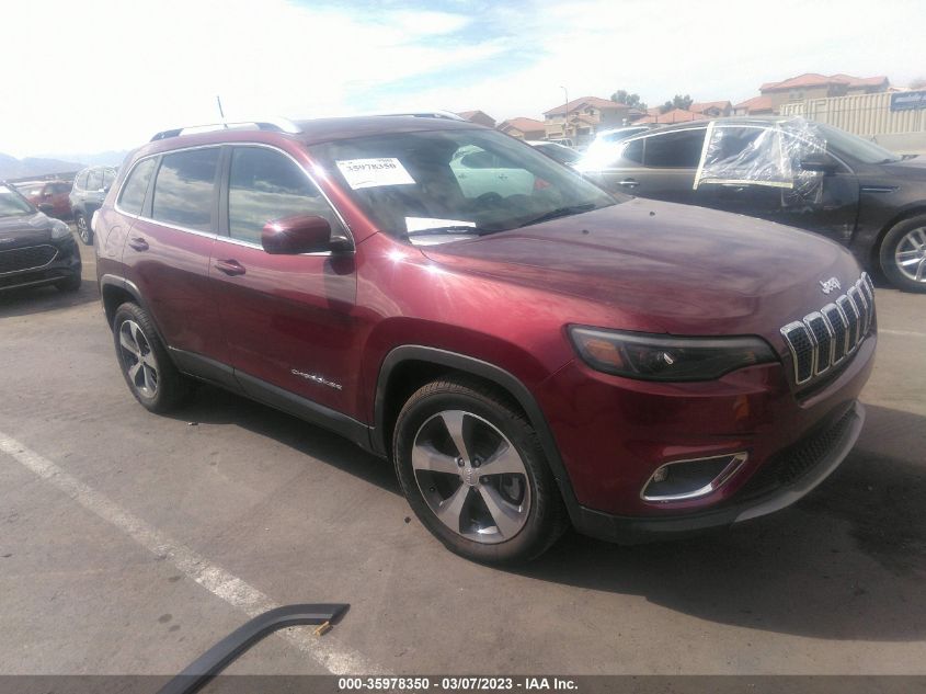 2019 JEEP CHEROKEE LIMITED - 1C4PJLDB2KD433629