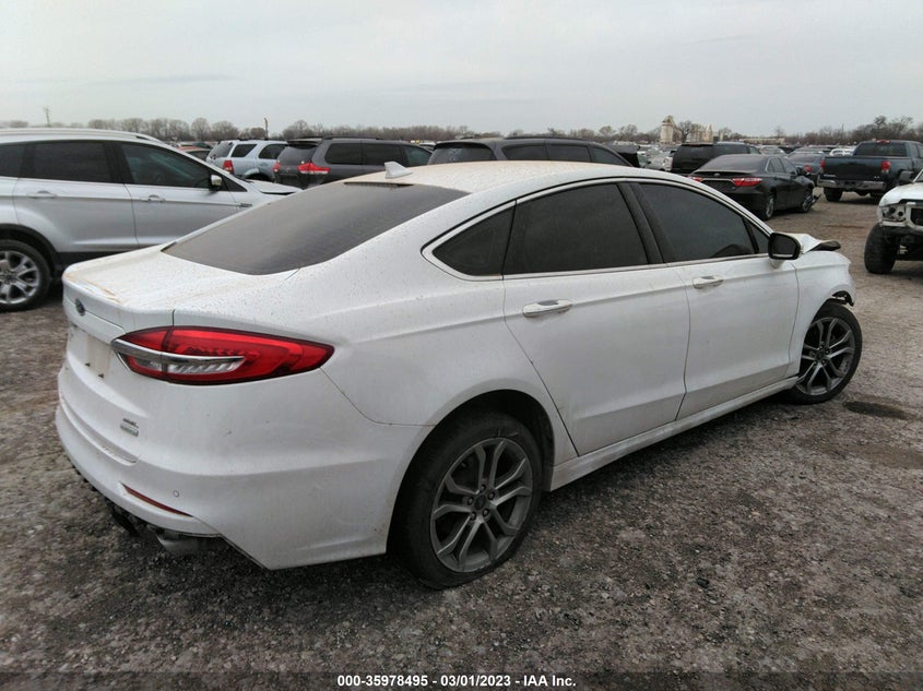 VIN 3FA6P0CD1KR145223 2019 FORD FUSION SEL