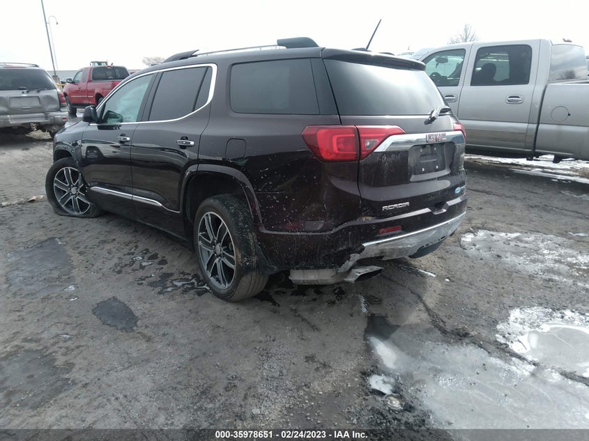 VIN 1GKKNXLS7JZ206644 2018 GMC ACADIA DENALI