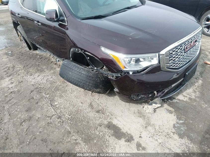VIN 1GKKNXLS7JZ206644 2018 GMC ACADIA DENALI