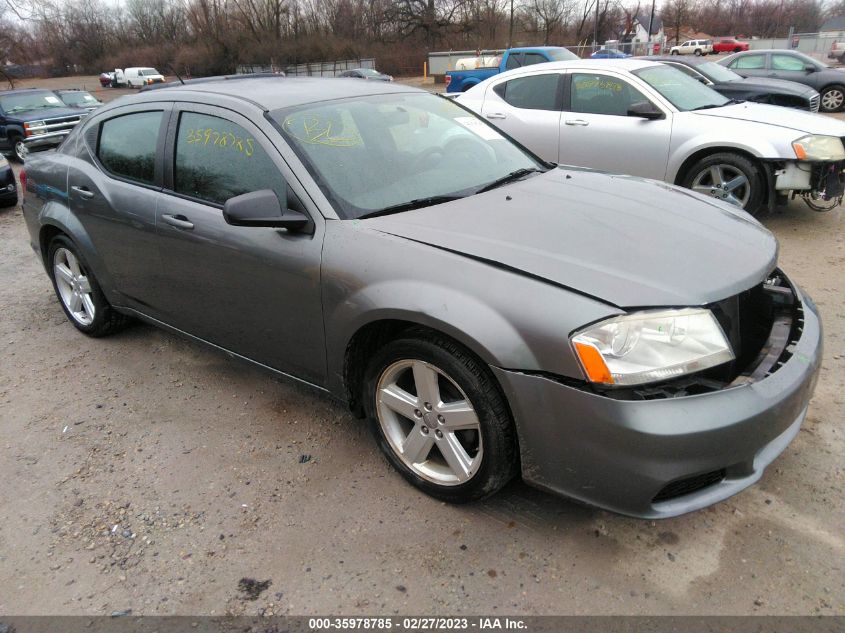 2013 DODGE AVENGER SE - 1C3CDZAB1DN661054