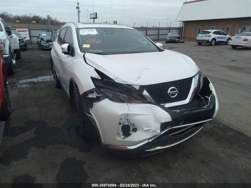 5N1AZ2DS8MC127659 NISSAN MURANO PLATINUM 2021