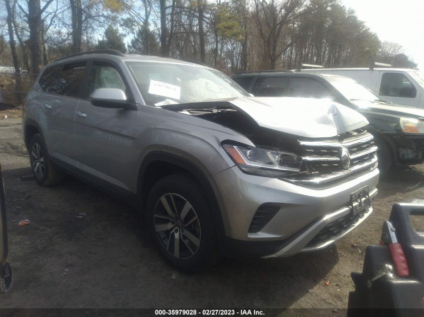 2022 VOLKSWAGEN ATLAS 2.0T SE - 1V2LP2CA1NC516073