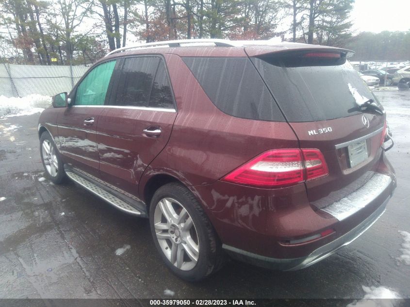 2014 MERCEDES-BENZ M-CLASS ML 350 - 4JGDA5HBXEA398316