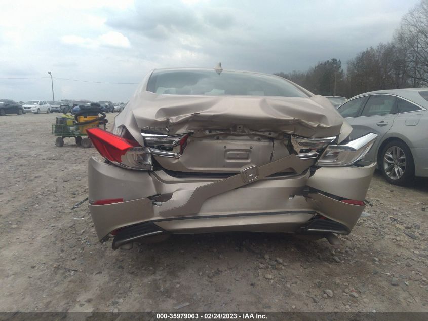 2018 HONDA ACCORD SEDAN EX-L 1.5T - 1HGCV1F51JA035487