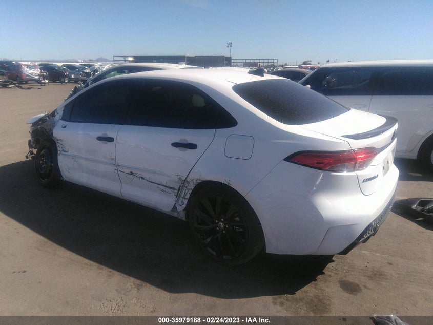 VIN 5YFS4MCE1NP122519 2022 TOYOTA COROLLA SE/SE NIGHTSHADE/APEX SE