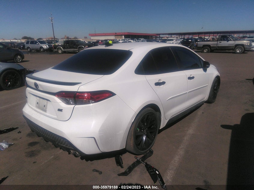 VIN 5YFS4MCE1NP122519 2022 TOYOTA COROLLA SE/SE NIGHTSHADE/APEX SE