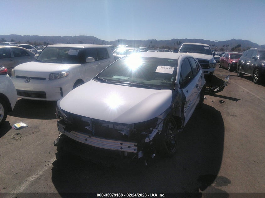 VIN 5YFS4MCE1NP122519 2022 TOYOTA COROLLA SE/SE NIGHTSHADE/APEX SE