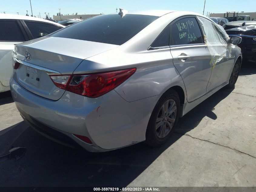 2014 HYUNDAI SONATA GLS - 5NPEB4ACXEH869490