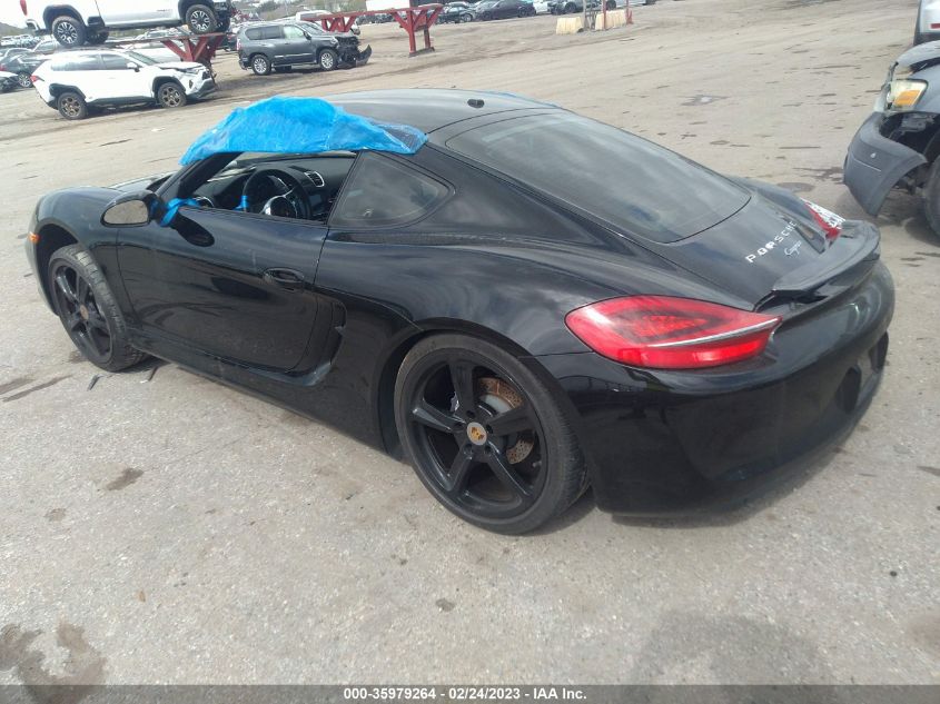 2016 PORSCHE CAYMAN WP0AA2A88GK171384