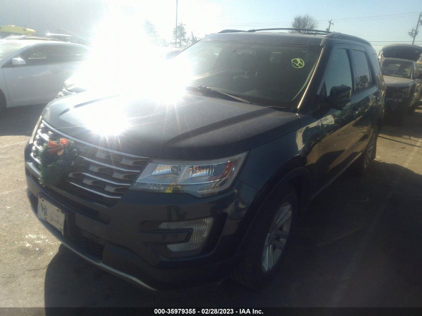 2017 FORD EXPLORER XLT - 1FM5K7DH7HGC83035