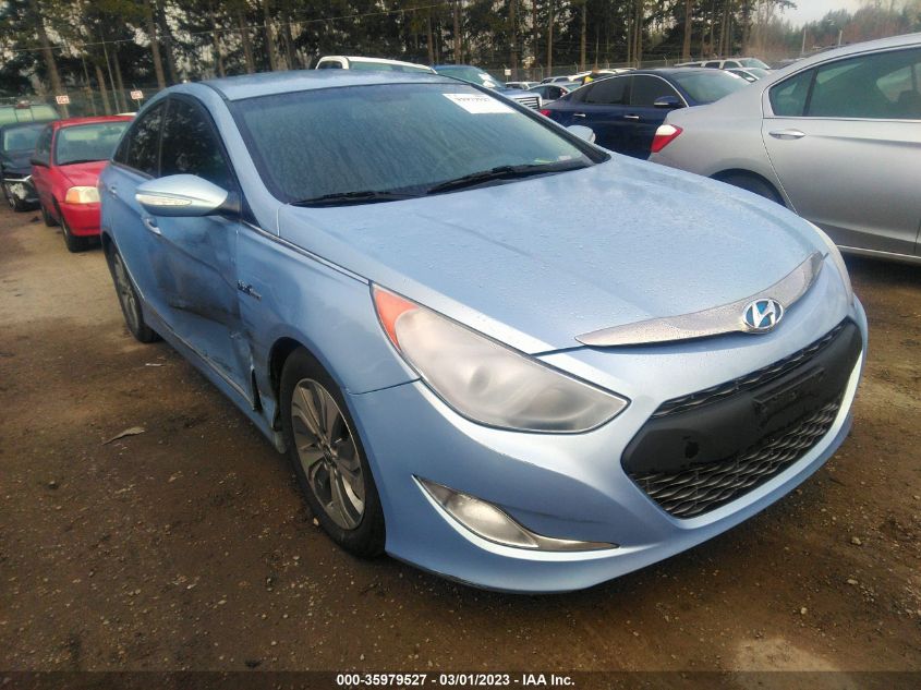 2013 HYUNDAI SONATA HYBRID LIMITED - KMHEC4A41DA087389