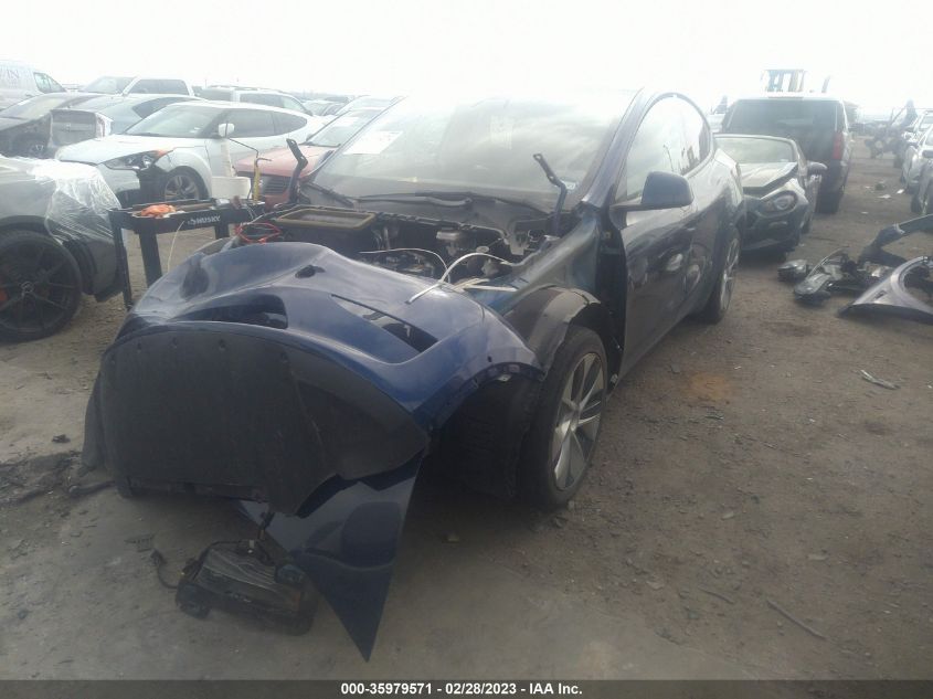 2021 TESLA MODEL Y LONG RANGE - 5YJYGAEEXMF179843