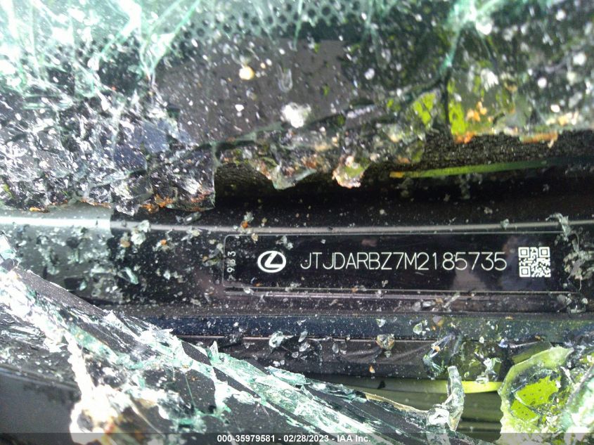 2021 LEXUS NX - JTJDARBZ7M2185735