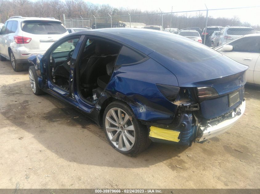 2020 TESLA MODEL 3 LONG RANGE - 5YJ3E1EB5LF651080