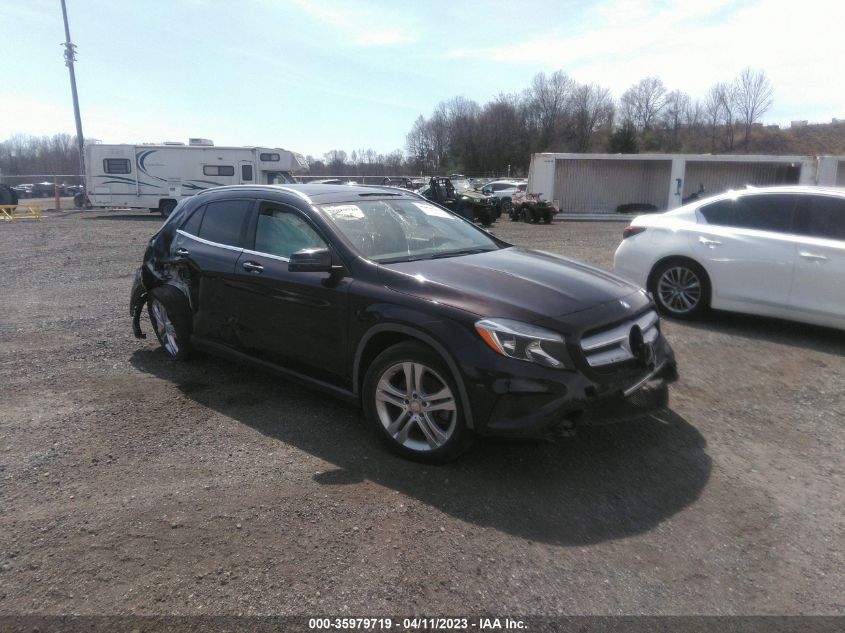 2016 MERCEDES-BENZ GLA - WDCTG4GB3GJ204149