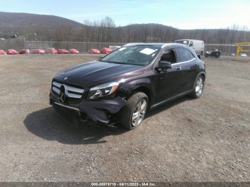 2016 MERCEDES-BENZ GLA - WDCTG4GB3GJ204149