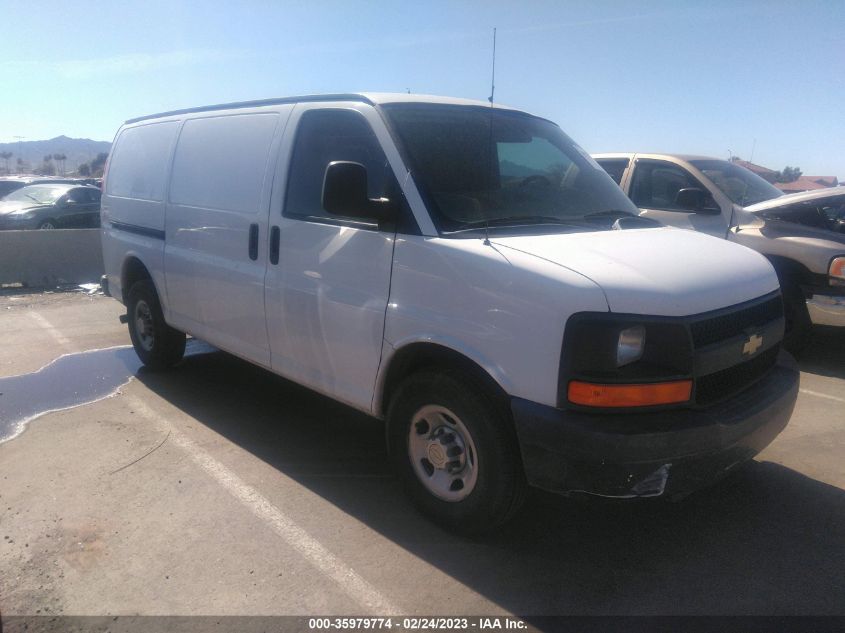 2013 CHEVROLET EXPRESS CARGO VAN - 1GCWGFCA2D1138930