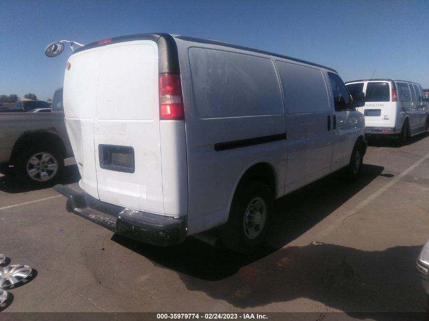2013 CHEVROLET EXPRESS CARGO VAN - 1GCWGFCA2D1138930