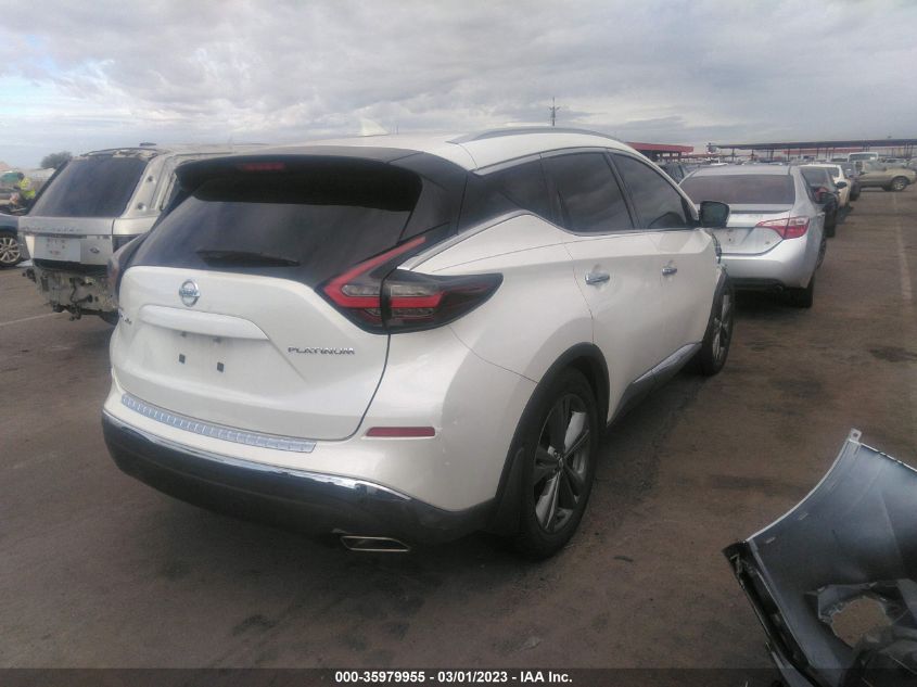 2019 NISSAN MURANO PLATINUM - 5N1AZ2MJ5KN161485