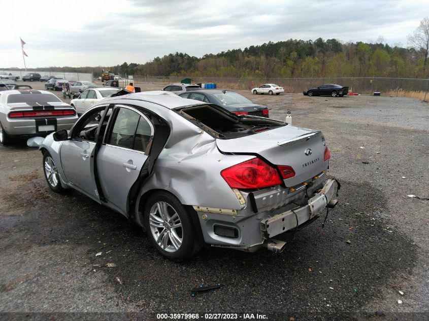 2013 INFINITI G37 SEDAN JOURNEY JN1CV6AP2DM720396