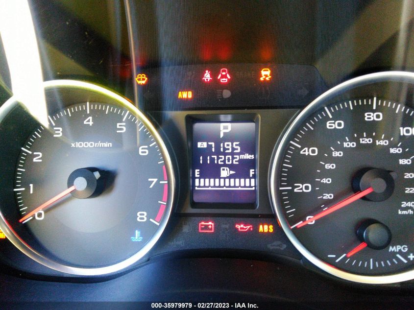 2013 SUBARU XV CROSSTREK LIMITED - JF2GPAKC4D2819709