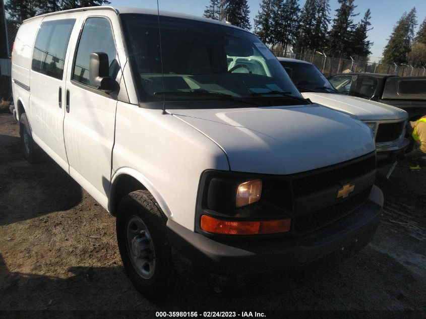 2014 CHEVROLET EXPRESS CARGO VAN - 1GCWGFCA8E1193173