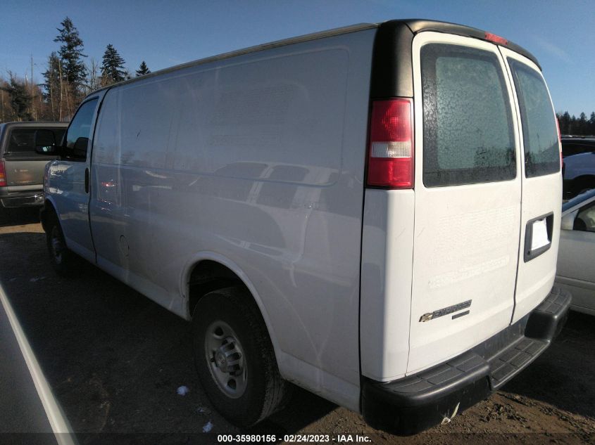 2014 CHEVROLET EXPRESS CARGO VAN - 1GCWGFCA8E1193173