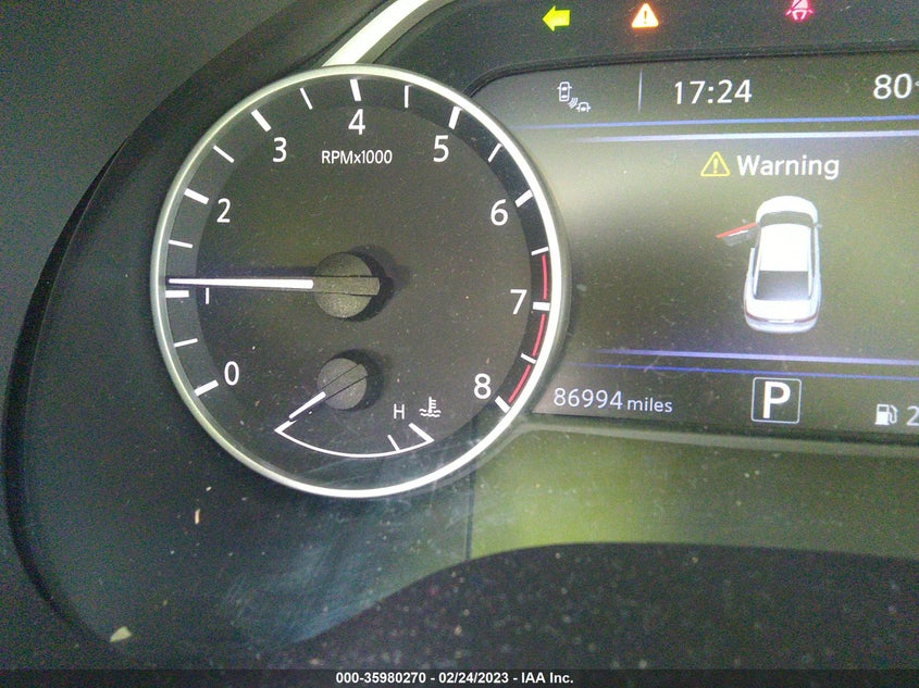 VIN 1N4AA6AP6JC371704 2018 NISSAN MAXIMA PLATINUM
