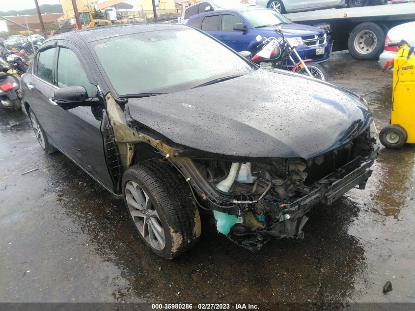 2014 HONDA ACCORD SEDAN EX-L - 1HGCR3F86EA028275