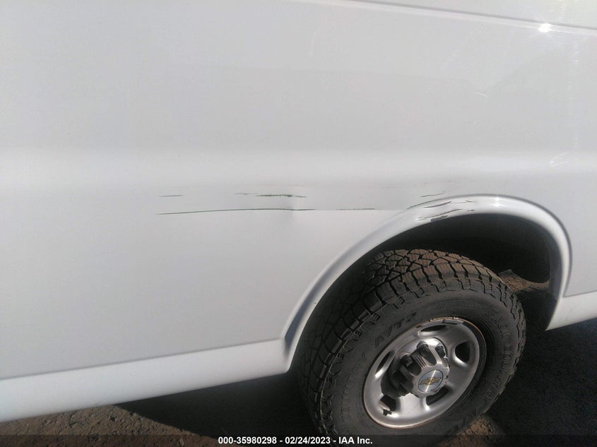 VIN 1GCWGBFPXM1246902 2021 CHEVROLET EXPRESS CARGO VAN
