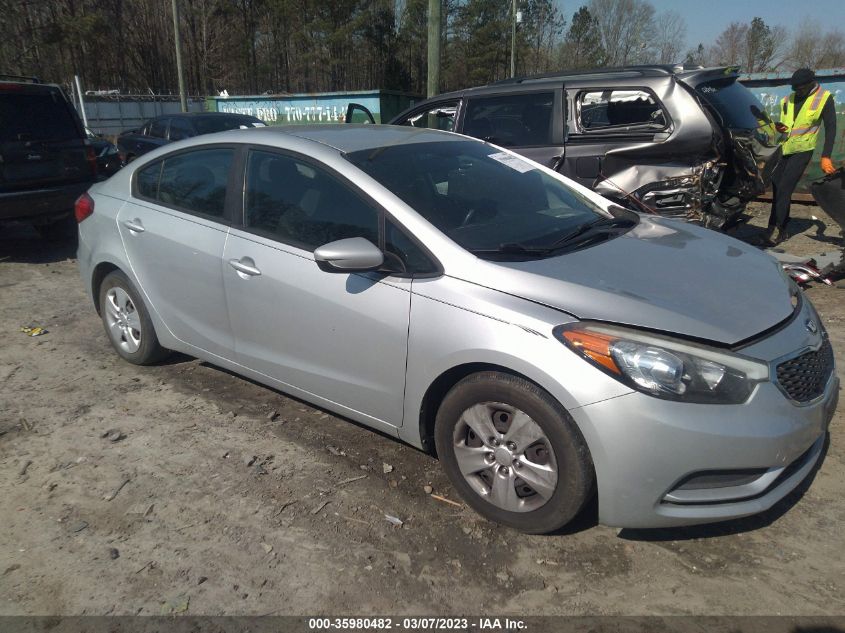 2016 KIA FORTE LX - KNAFK4A65G5618357